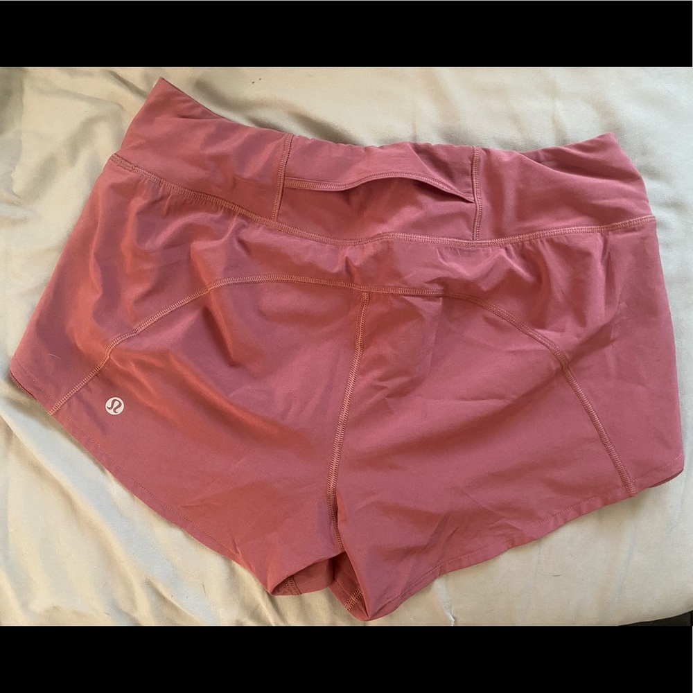 Rose pink Lululemon Shorts